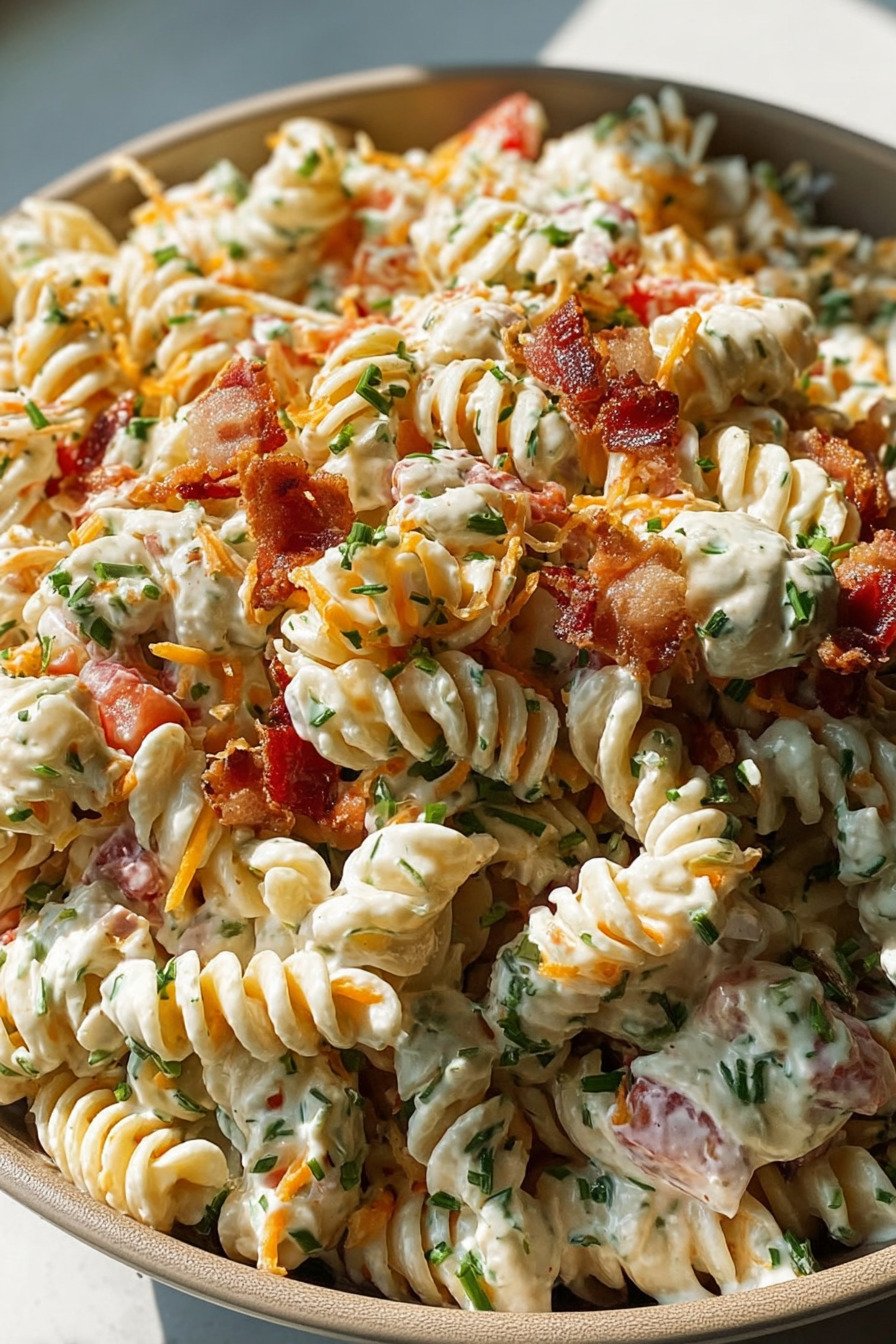 Bacon Ranch Pasta Salad – Deliciously Easy Comfort Food final result