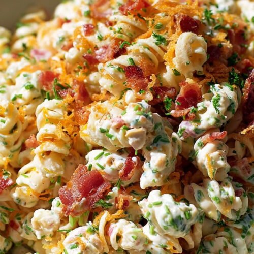 Bacon Ranch Pasta Salad – Deliciously Easy Comfort Food extra recipe photo