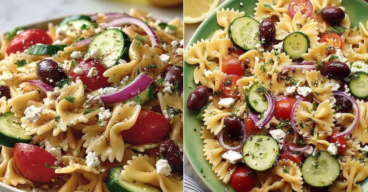 Irresistible Mediterranean Pasta Salad with Feta recipe photo
