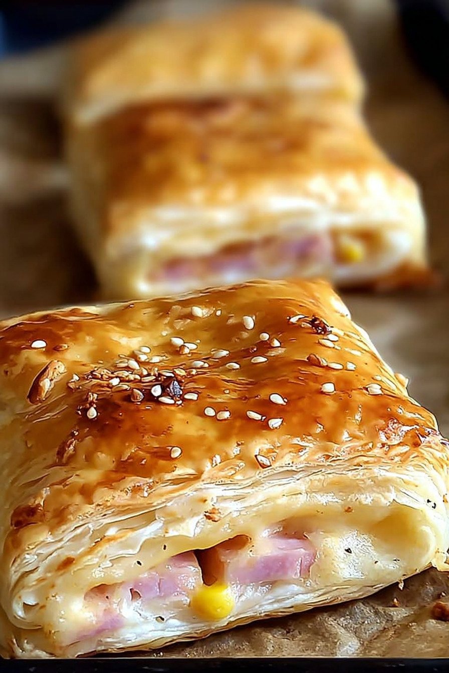 Ham Cheese Puff Pastry with Golden Flaky Layers recipe tips