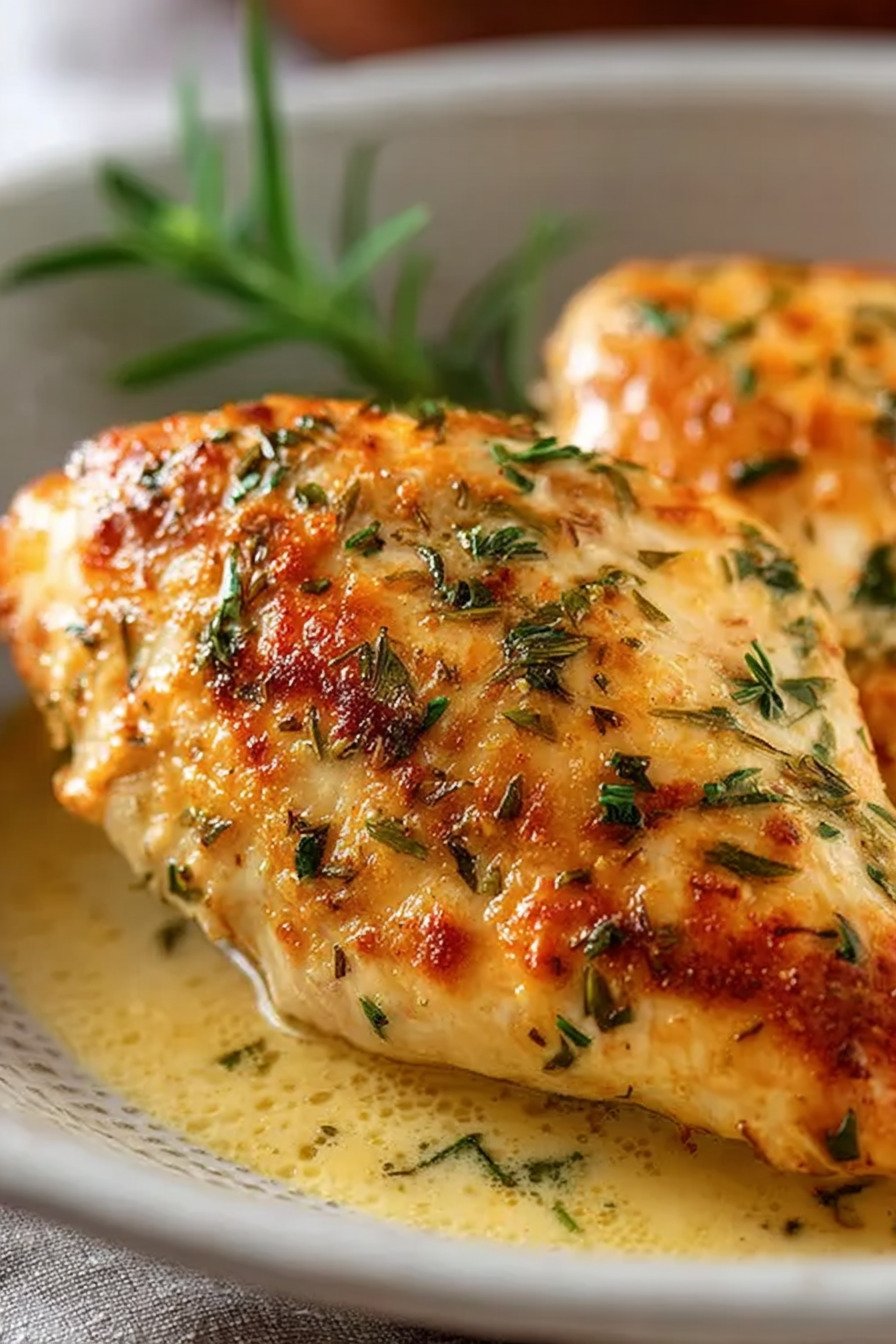 Melt In Your Mouth Chicken Recipe (Creamy, Juicy, Golden) extra recipe photo