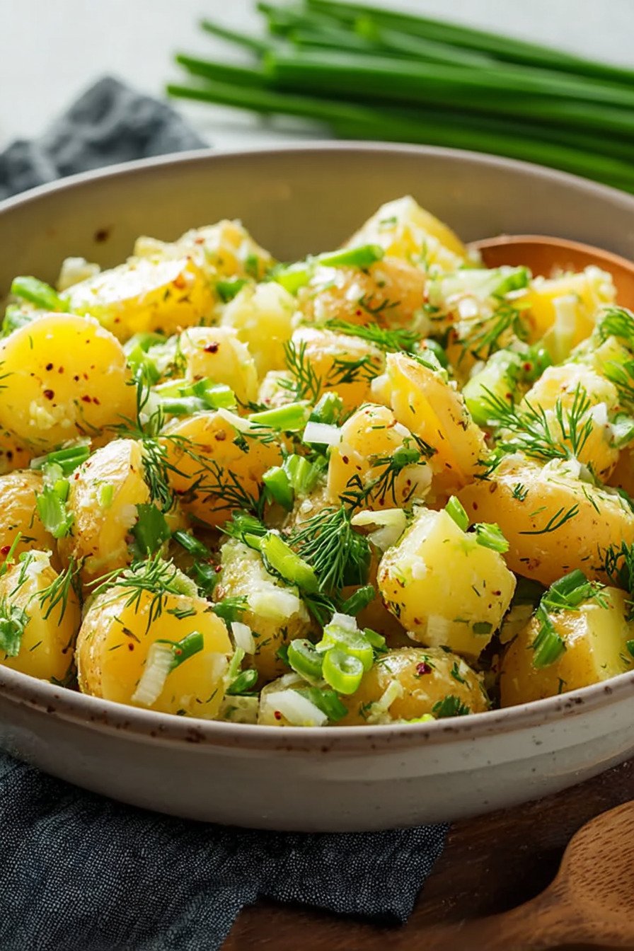Healthy Potato Salad Recipe (Quick & Simple) final result