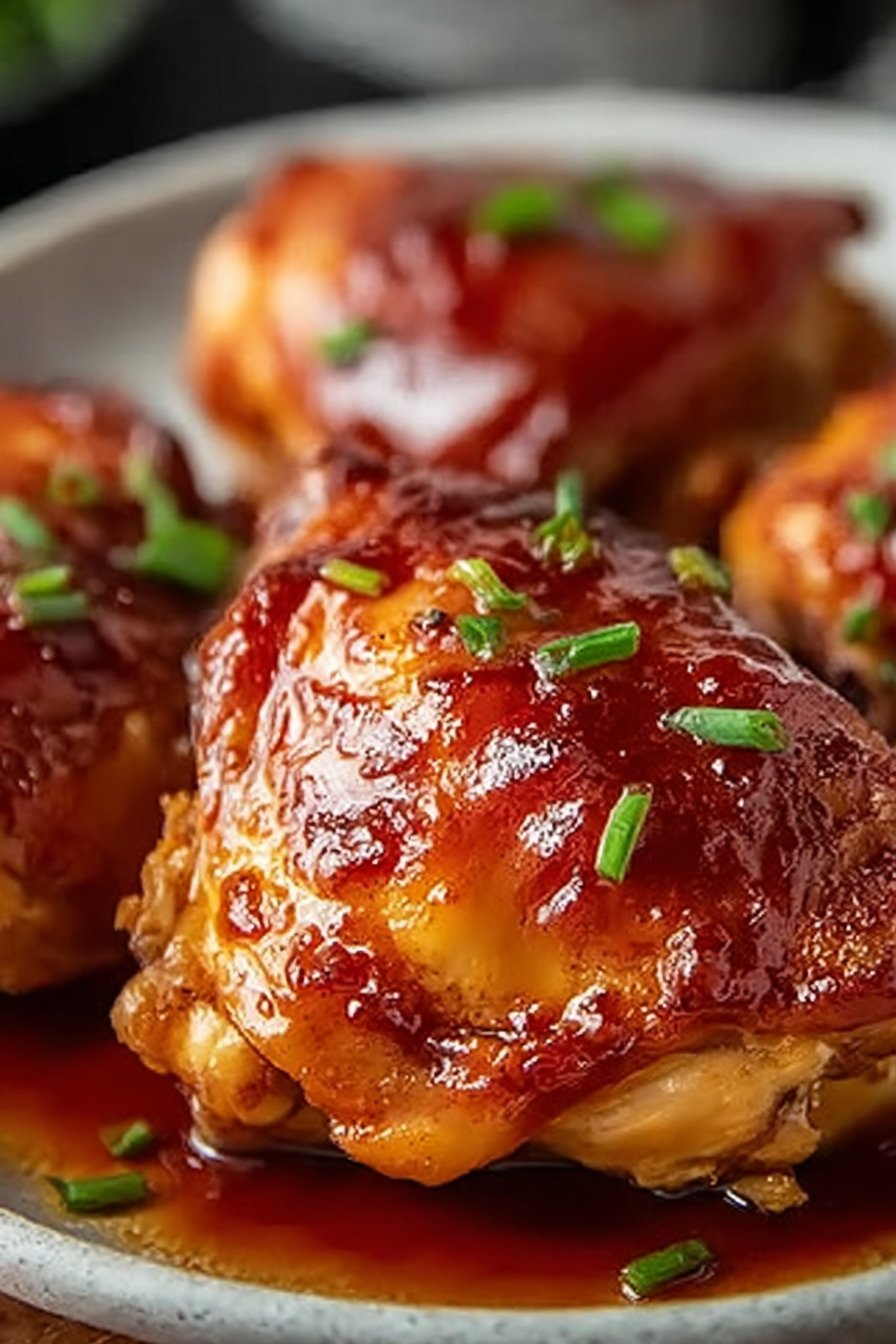Crispy Baked BBQ Chicken Thighs in the Oven recipe tips