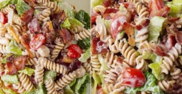 Beef Bacon BLT Pasta Salad recipe photo