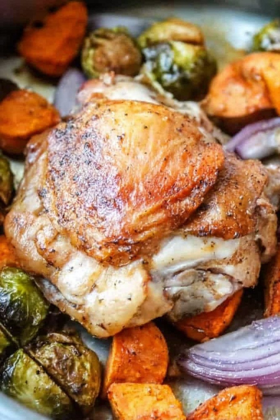 Frozen Chicken Thighs Instant Pot (Bone-In) extra recipe photo