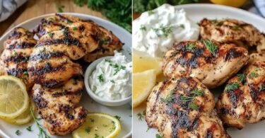 Greek Yogurt Marinated Chicken for Juicy Lemon Herb Flavor recipe photo