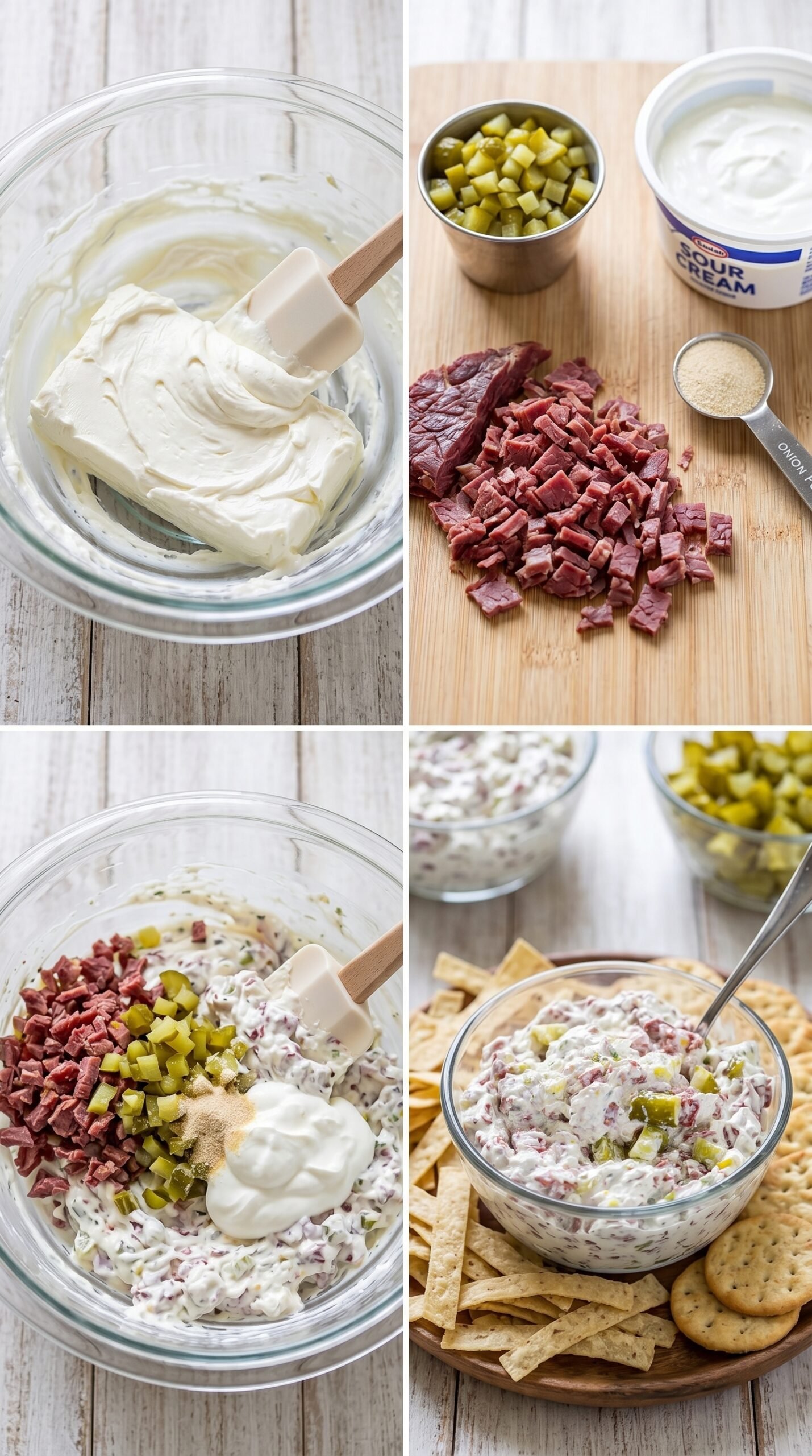 Pickle Wrap Dip for a Creamy, Savory Party Snack recipe instructions