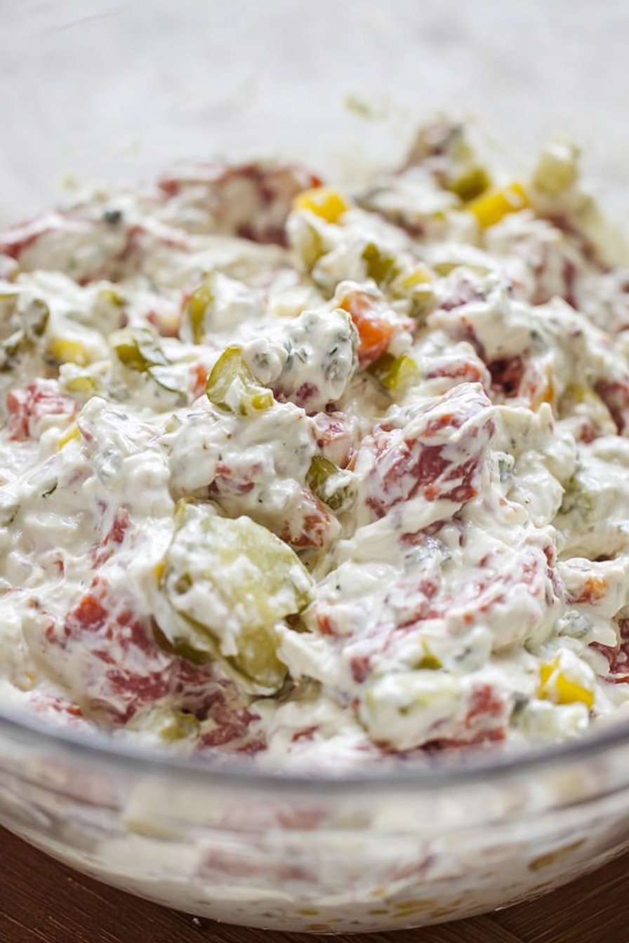 Pickle Wrap Dip for a Creamy, Savory Party Snack extra recipe photo