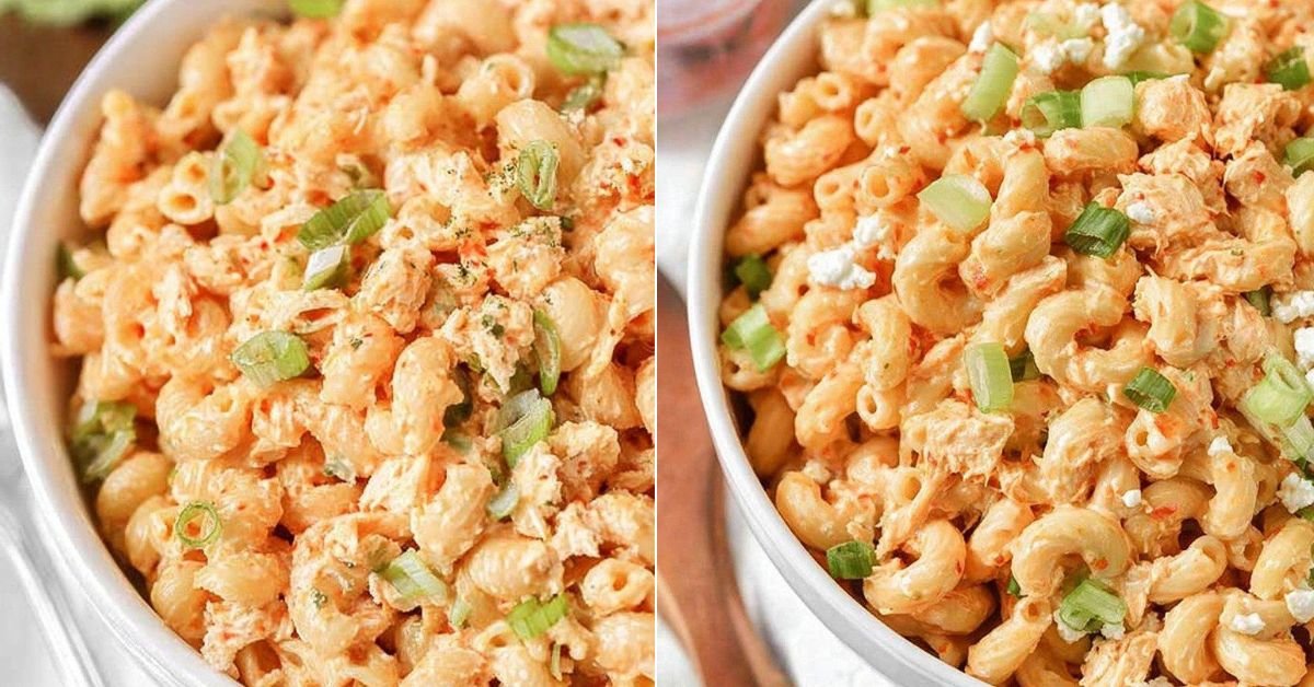 Buffalo Chicken Pasta Salad recipe photo