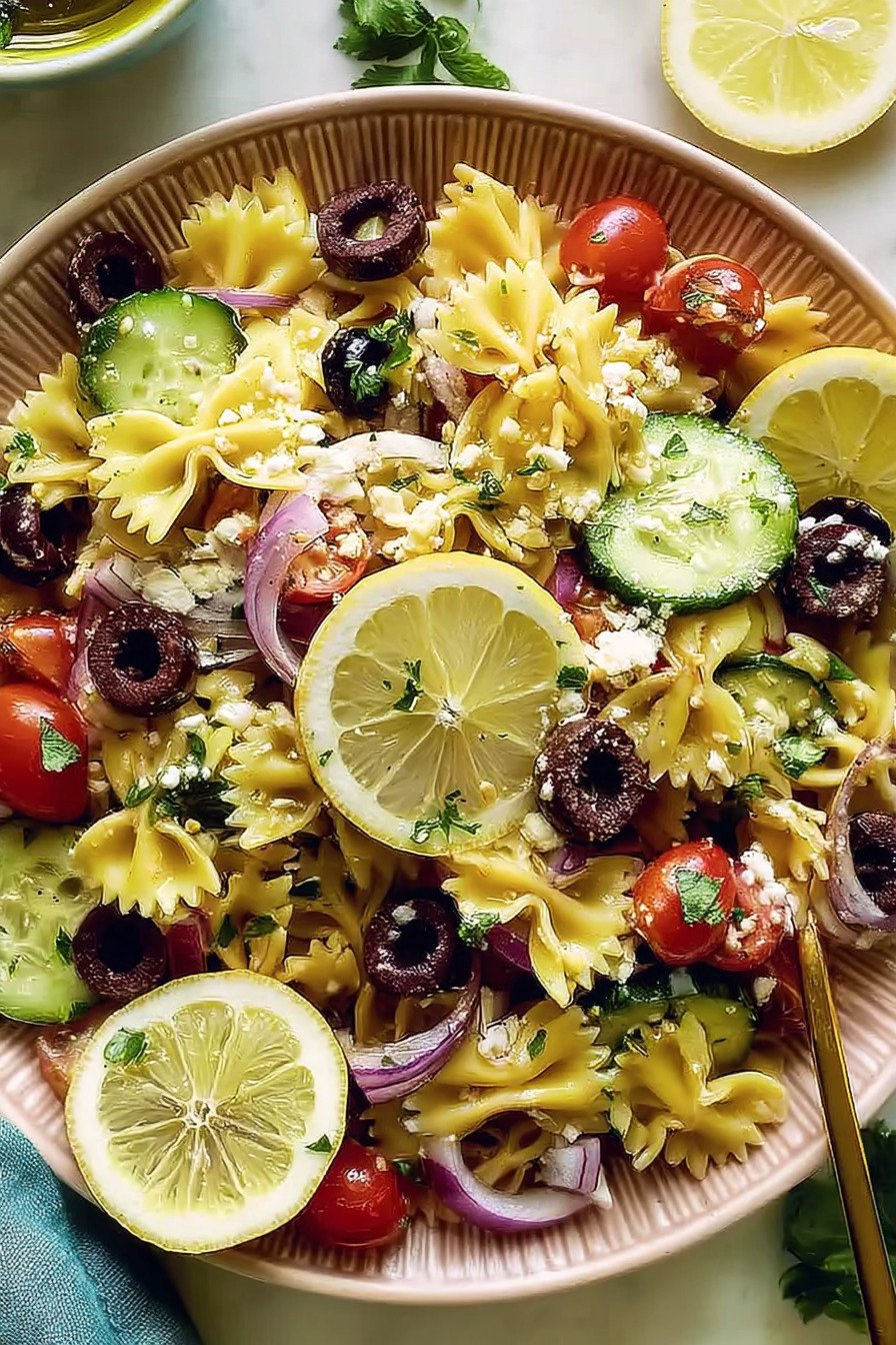 Irresistible Mediterranean Pasta Salad recipe tips