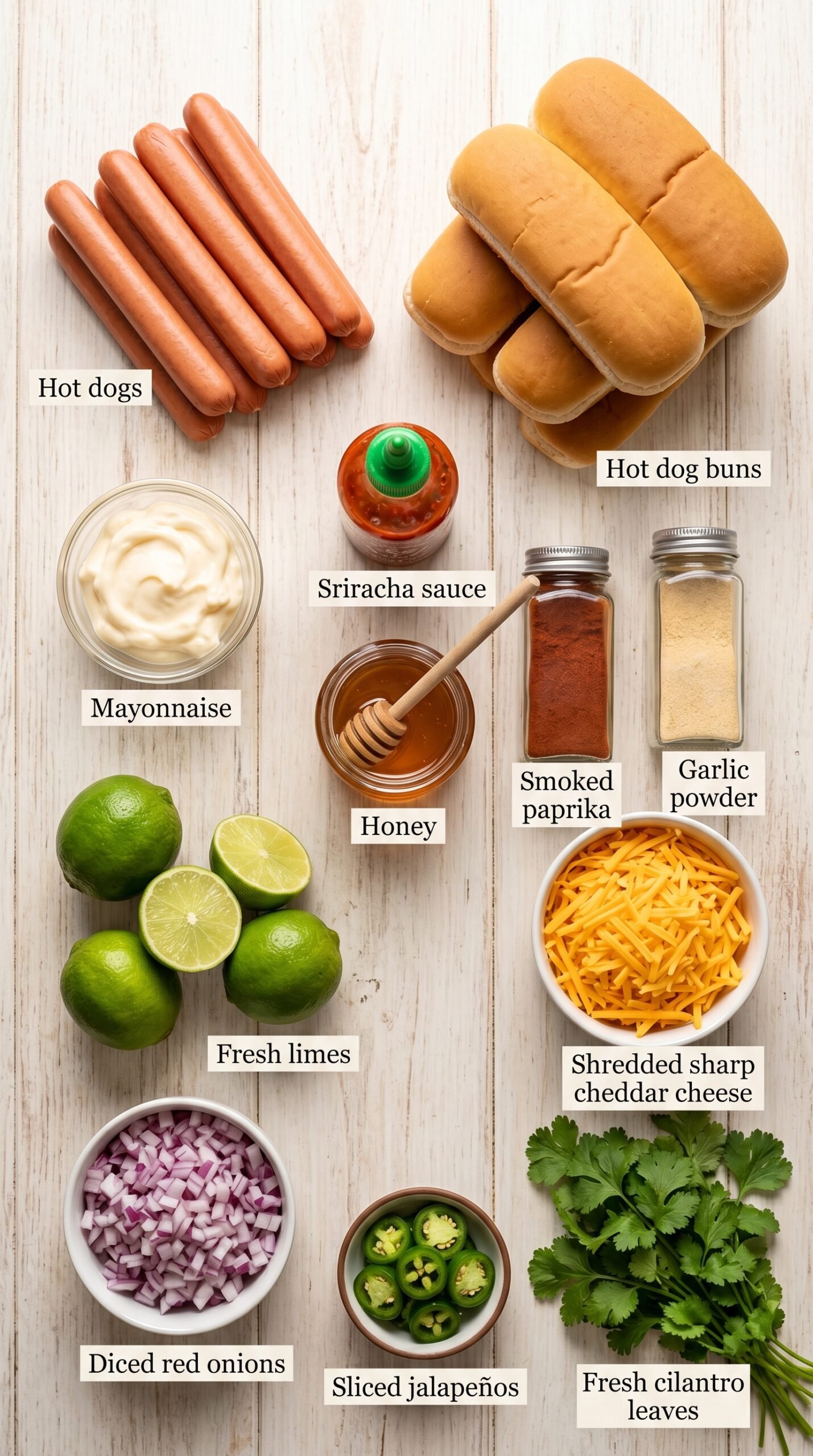 Flavorful Firecracker Hot Dogs Recipe Easy 4th of July Party Snack recipe ingredients