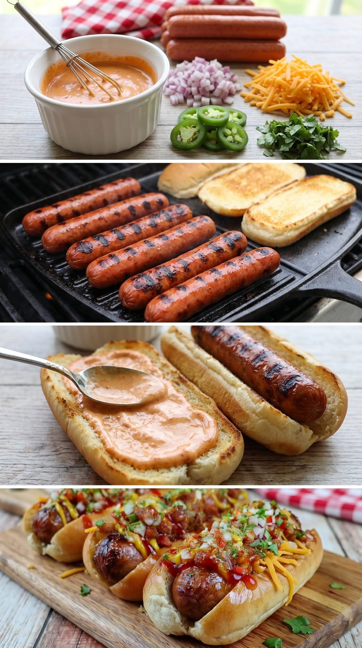 Flavorful Firecracker Hot Dogs Recipe Easy 4th of July Party Snack recipe instructions