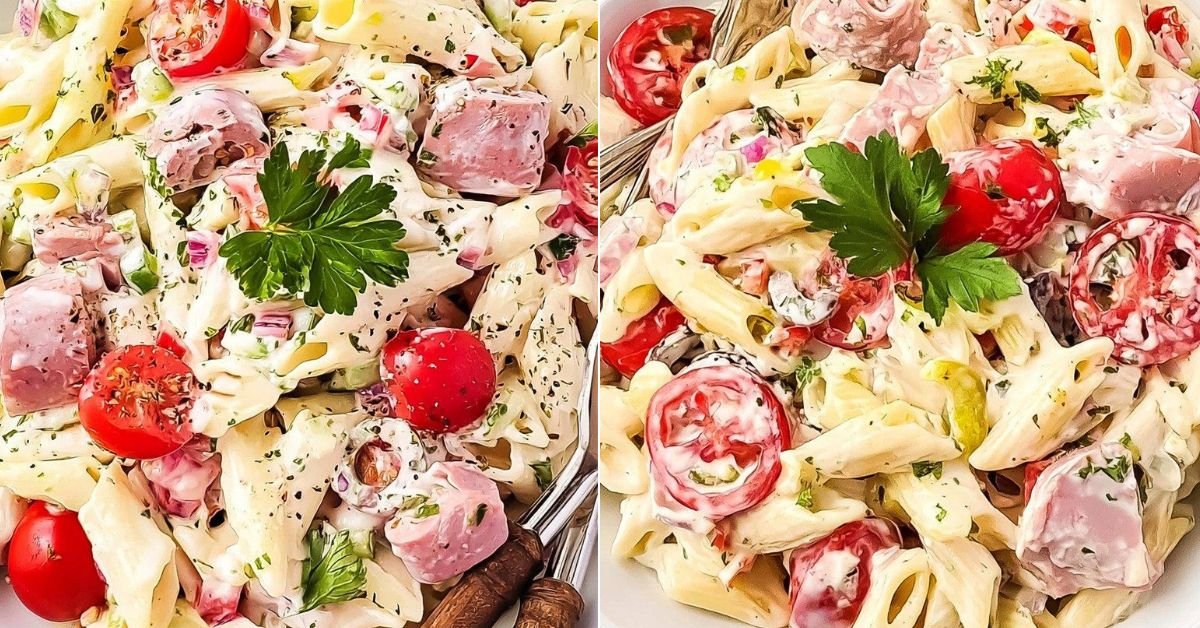 Italian Hoagie Pasta Salad – Bite-Sized Bash recipe photo