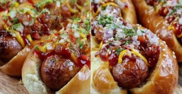 Flavorful Firecracker Hot Dogs Recipe Easy 4th of July Party Snack recipe photo